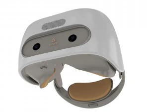 htc vive focus white headset 3D Model