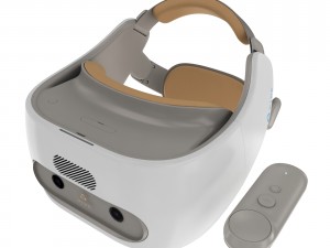 htc vive focus white headset 3D Model