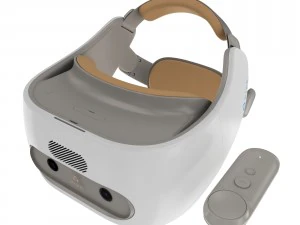 htc vive focus white headset 3D Model