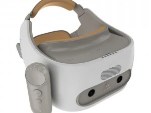 htc vive focus white headset 3D Model