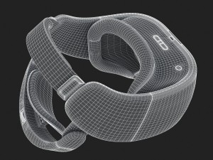 htc vive focus white headset 3D Model