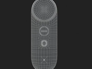 htc vive focus black controllers 3D Model