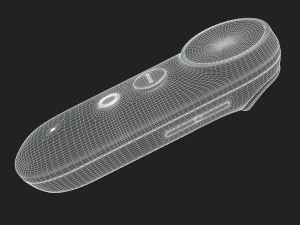 htc vive focus black controllers 3D Model