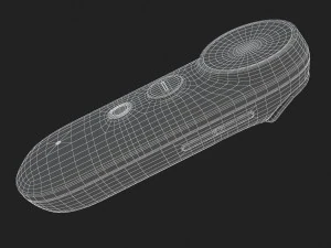 htc vive focus white controllers 3D Model