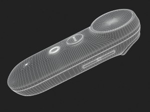 htc vive focus white controllers 3D-Modell