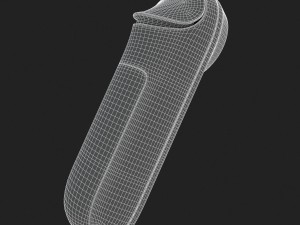 htc vive focus white controllers 3D-Modell