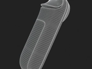 htc vive focus white controllers 3D Model