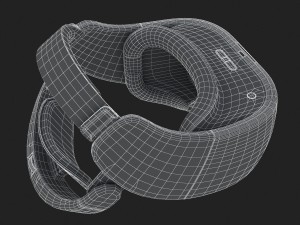 htc vive focus blue set 3D Model