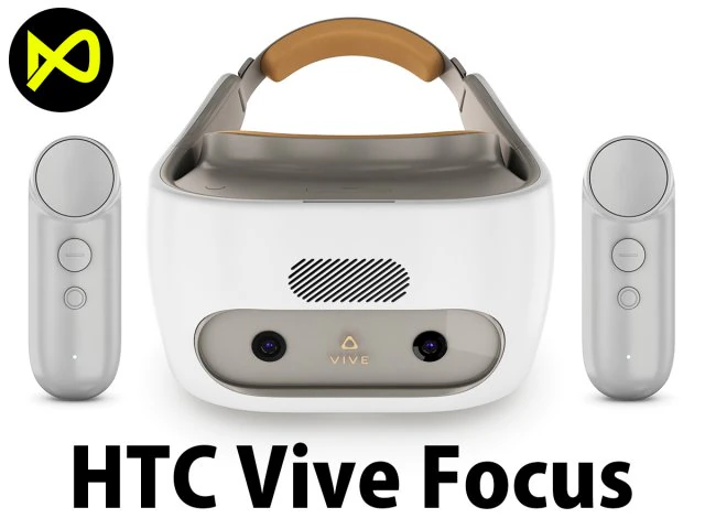 htc vive focus white set model 3D Model .c4d .max .obj .3ds .fbx .stl .blend 