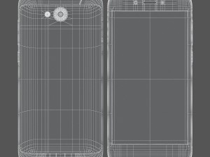 huawei honor 6a dark gray 3D Model