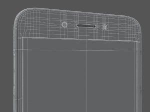 huawei honor 6a dark gray 3D Model