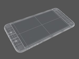huawei honor 6a dark gray 3D Model