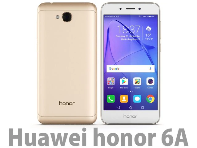 3d huawei honor 6a gold model 3D Model .c4d .max .obj .3ds .fbx .stl .blend 