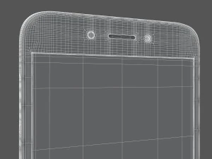3d huawei honor 6a gold model 3D Model