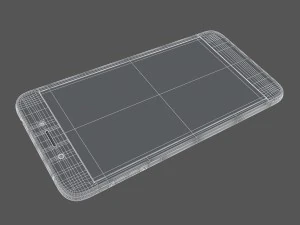 3d huawei honor 6a gold model 3D Model