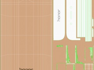 3d huawei honor 6a gold model 3D Model