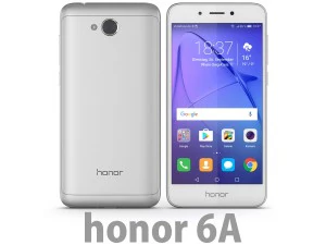 huawei honor 6a silver 3D Model