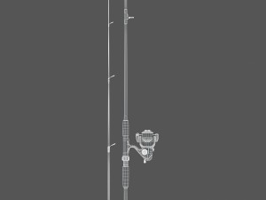 fishing pole Modèle 3D