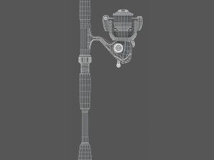 fishing pole Modèle 3D