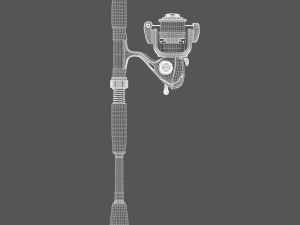 fishing pole Modèle 3D