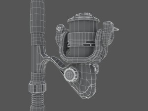 fishing pole Modèle 3D