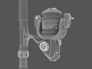 fishing pole Modèle 3D