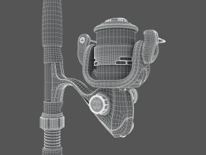 fishing pole 3D Model
