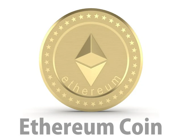 ethereum coin 3D Model .c4d .max .obj .3ds .fbx .stl .blend 
