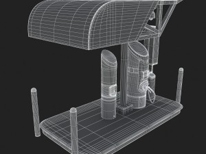 electric vehicle charging station evgo 3Dモデル