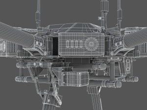 dji matrice 600 pro 3D Model