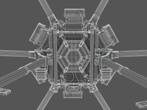 dji matrice 600 pro 3D Model