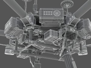 dji matrice 600 pro 3D Model