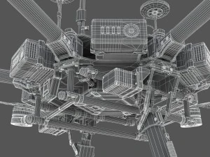 dji matrice 600 pro 3D Model