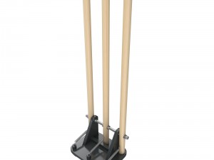 cricket wicket 3d 3D Model