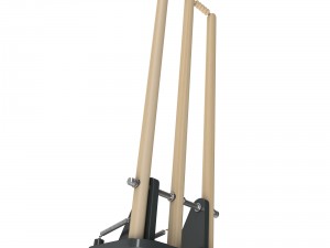 cricket wicket 3d 3D Model