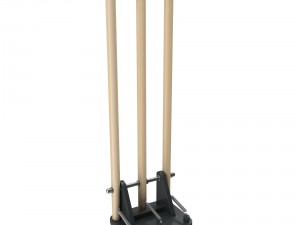 cricket wicket 3d 3D Model