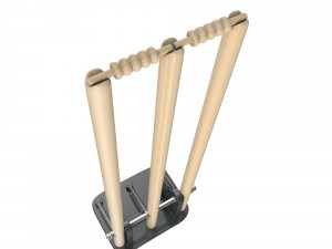 cricket wicket 3d 3D Model