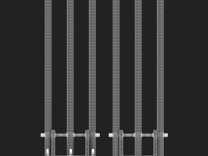 cricket wicket 3d 3D Model