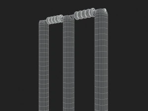 wicket da cricket 3d Modello 3D