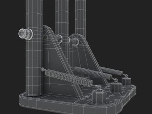 wicket da cricket 3d Modello 3D