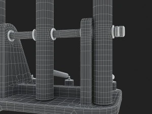 wicket da cricket 3d Modello 3D