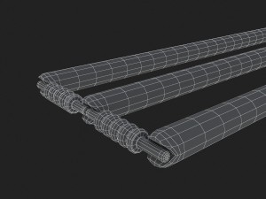 cricket wicket 3d 3D Model