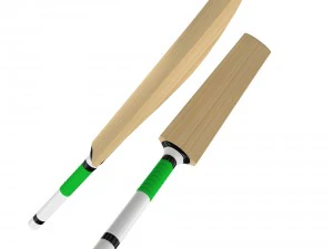 cricket bat 3D Model