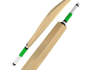 cricket bat 3D Model