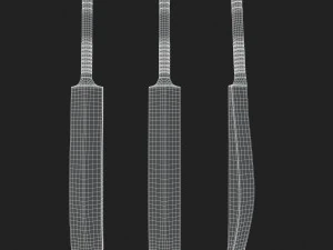cricket bat 3D Model