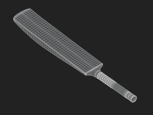 cricket bat 3D Model