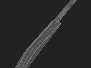cricket bat 3D Model