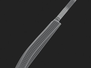 cricket bat Modelo 3D