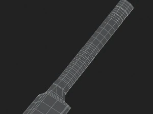 cricket bat 3D Model
