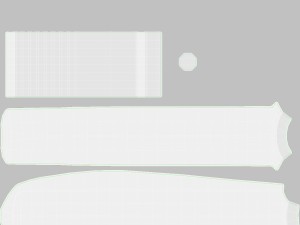 cricket bat Modelo 3D